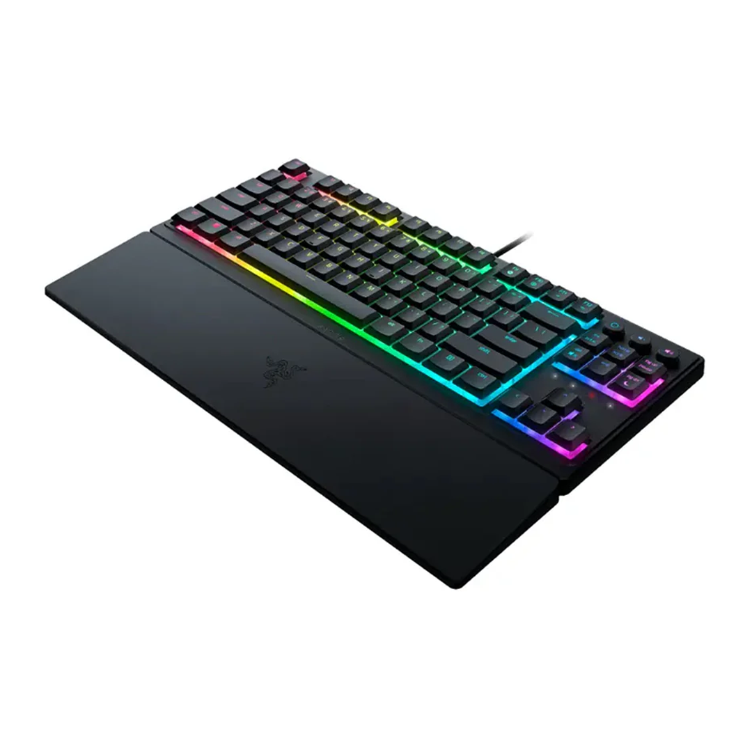 Razer Ornata V3 Tenkeyless - Low Profile Gaming Mechanical Membrane Wired Keyboard in Qatar Razer Ornata V3 Tenkeyless - Low Profile Gaming Mechanical Membrane Wired Keyboard in Qatar